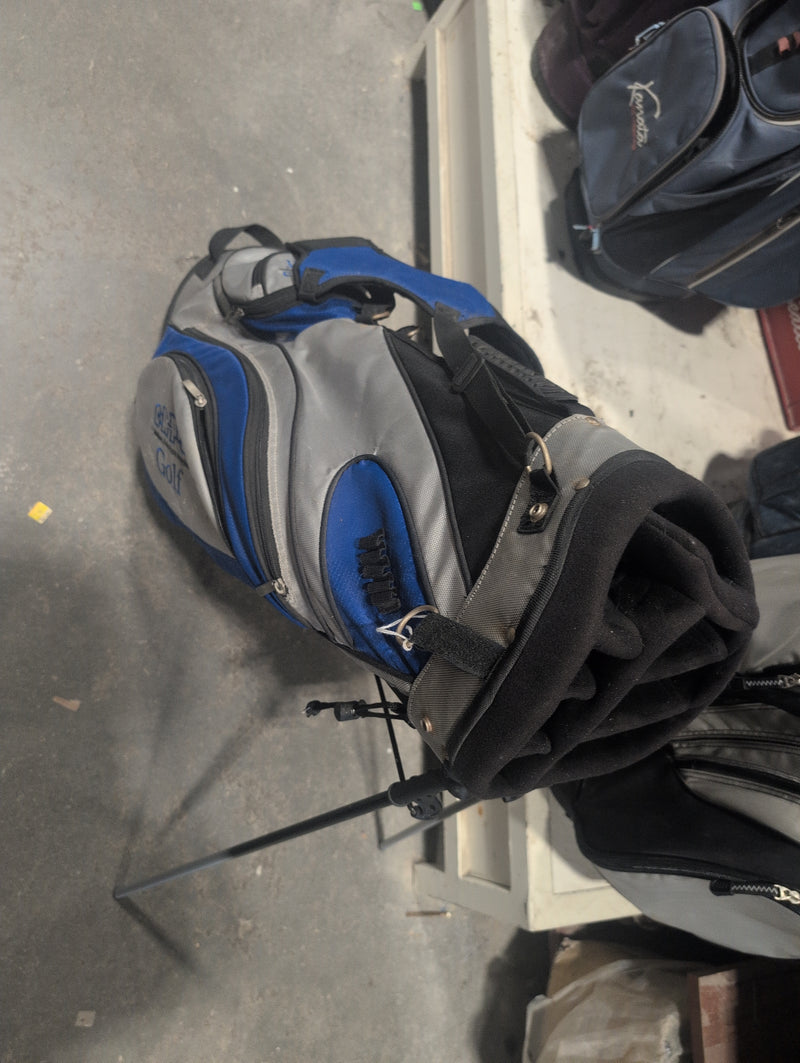 Caps Blue and Grey Golf Bag