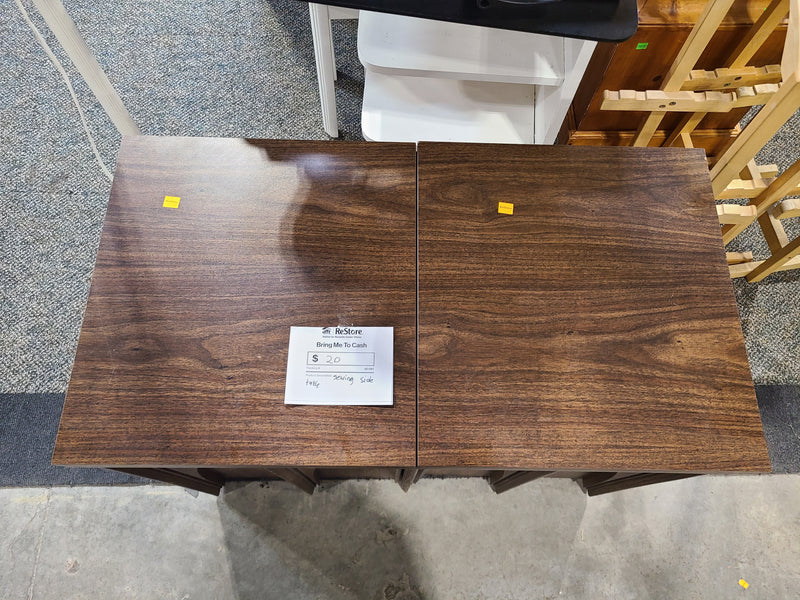 Vintage Mid-Century Expandable Sewing Machine Craft Table