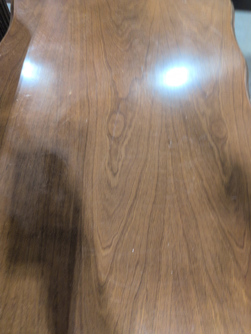 Wood Grain French Provincial Coffee Table