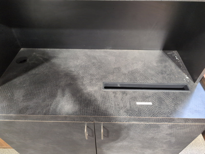 Black Mailroom Sorting Station