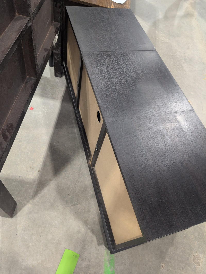 Black TV Stand