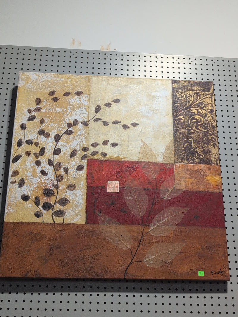 Warm Painting with Plants