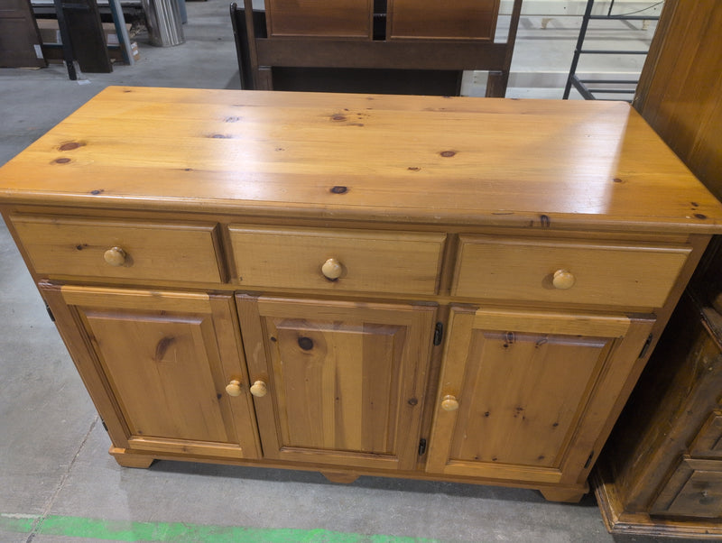 Knotty Pine Sideboard