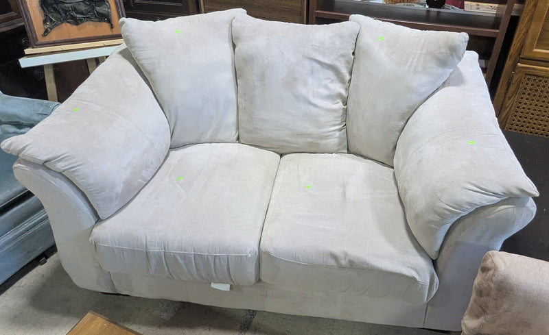 Light Beige 2-Seat Sofa