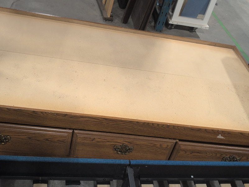 Solid Box Bedframe for Twin Mattress with 3 Drawers