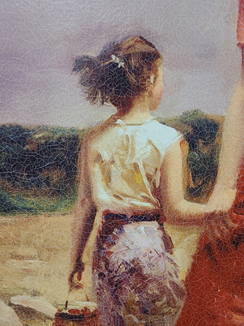 "Homeward Bound" Framed Limited Edition Giclée on Canvas by Pino