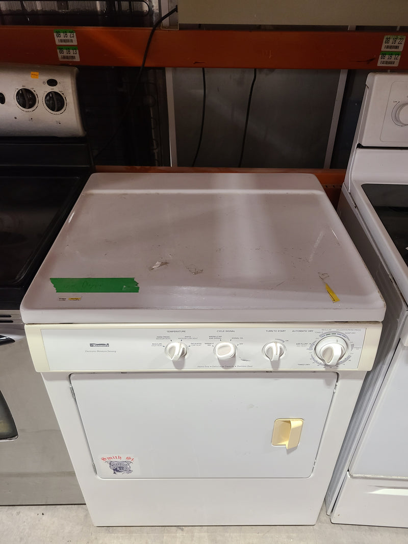 Kenmore White Heavy Duty Extra Large Capacity Gas Dryer