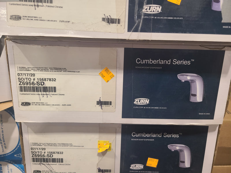 New Zurn Cumberland Series Deck-Mounted Automatic Sensor Liquid Soap Dispenser