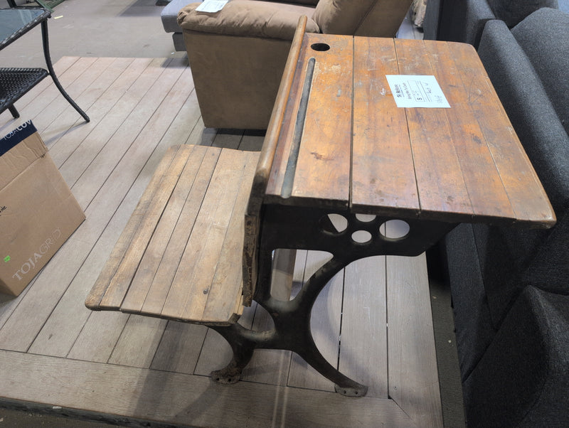 Bench with Back Shelf