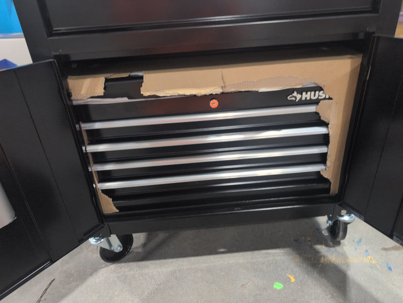 Husky Tool Storage Unit with Smaller Unit Inside