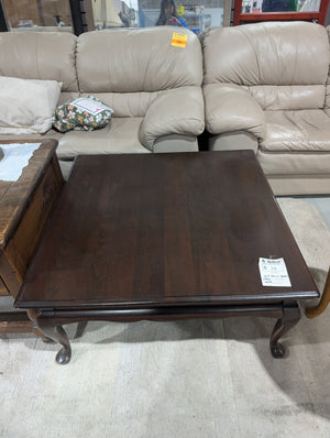 Dark Brown Wood Coffee Table
