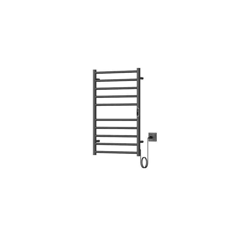 Glacier Bay Matte Black Electric Plug-In Towel Warmer