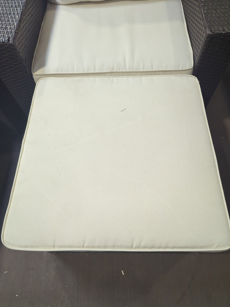 Outdoor Chair + Ottoman