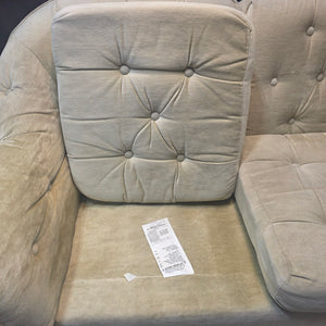 Traditional Cream Loveseat