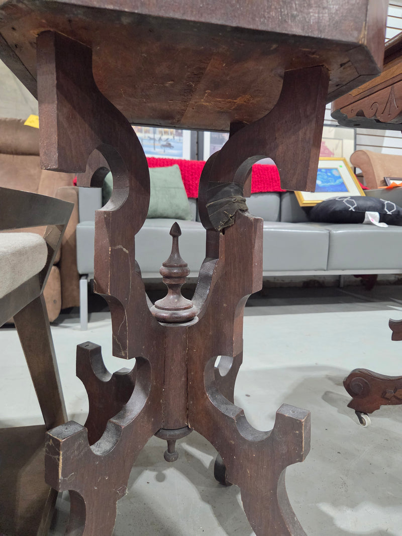 Antique Victorian Accent Side Table