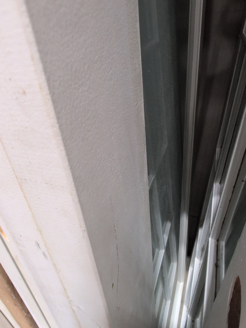 Door with Large Glass Panel