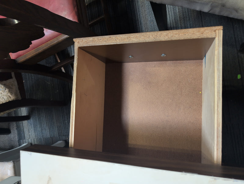 7 Drawer Desk with World Map