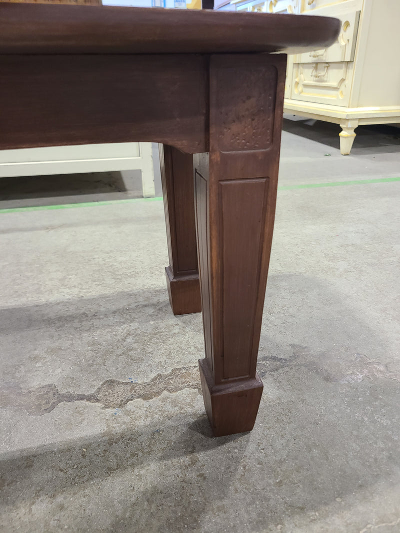 Vintage Mid-Century Curved Wood Coffee Table