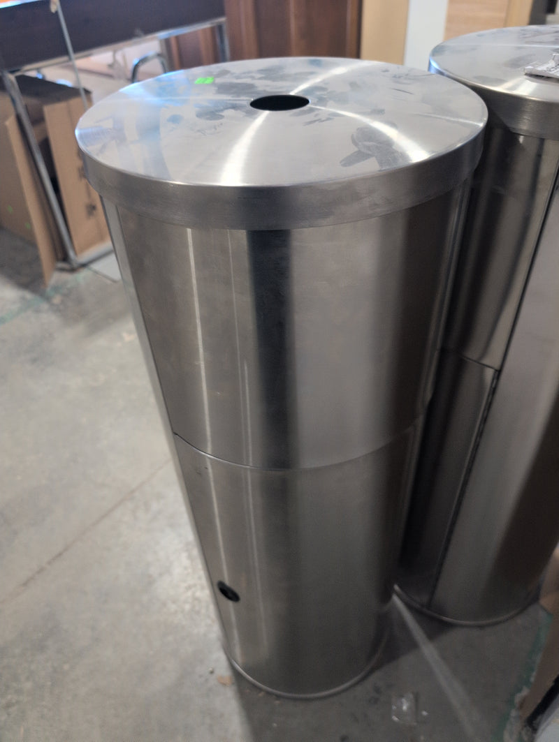 Alpine Stainless Steel Wet Wipe Dispenser with Built-In Trash Can