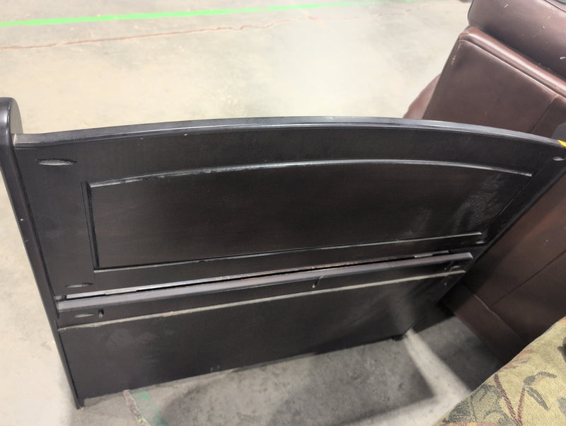 Black Storage Bench