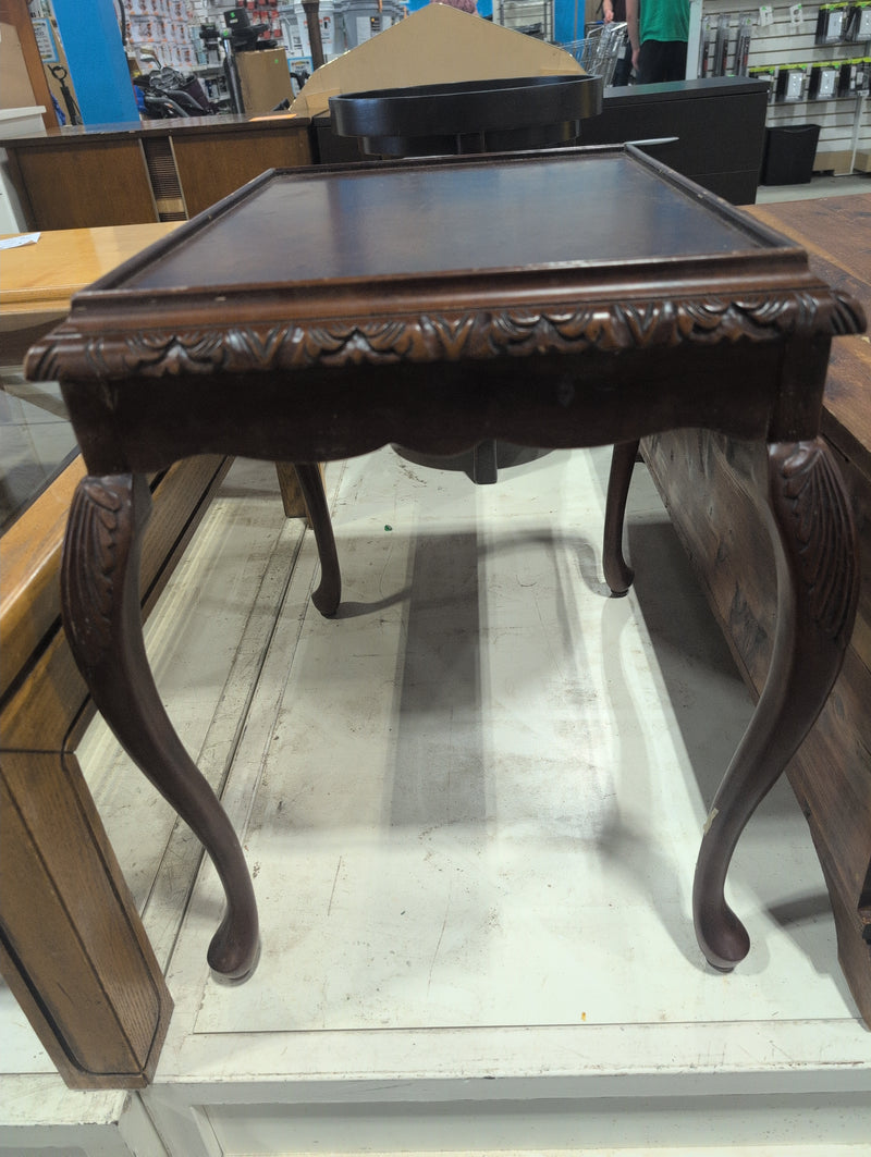 Carved Vintage Side Table