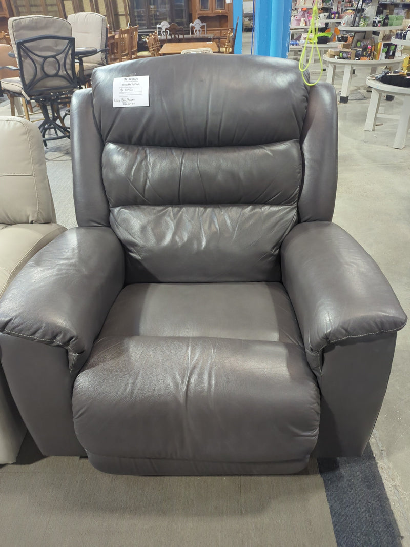 La-Z-Boy Dark Grey Power Recliner