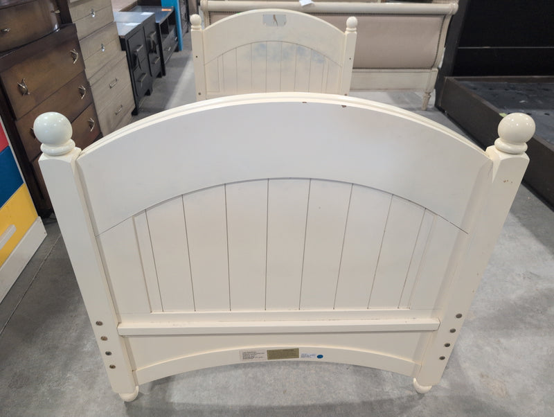 White Single Bed Frame
