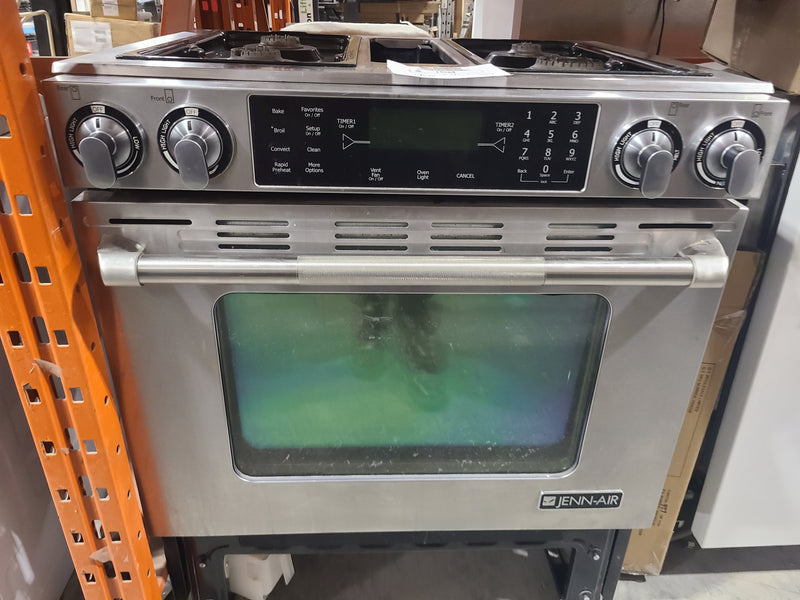 Jenn-Air 30-Inch Stainless Steel Downdraft Gas Stove