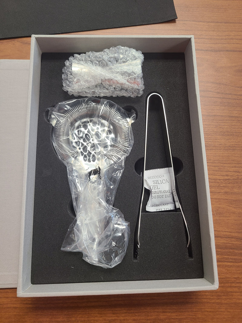 Printworks "Cocktail" Coffee Table Book Cocktail Tool Set