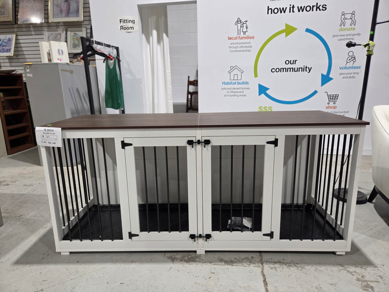Double Dog Crate