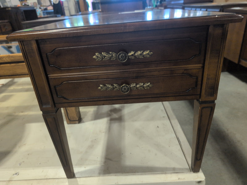 Vintage Side Table with Drawer