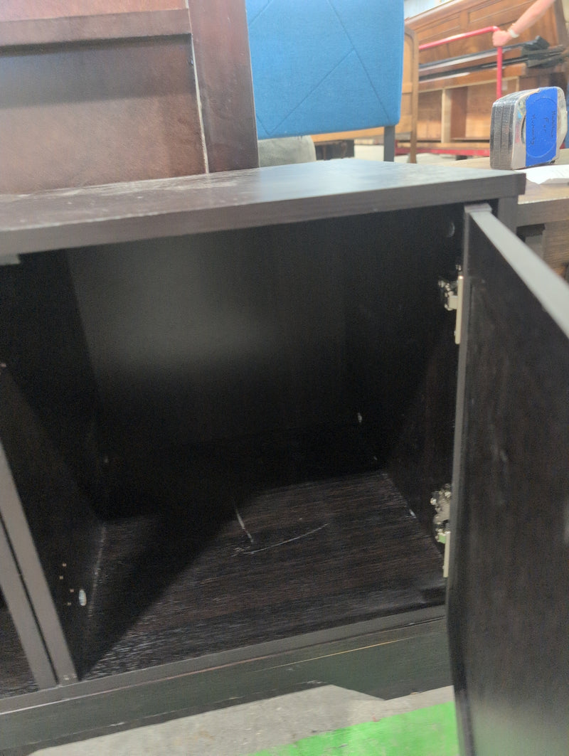 Black TV Stand