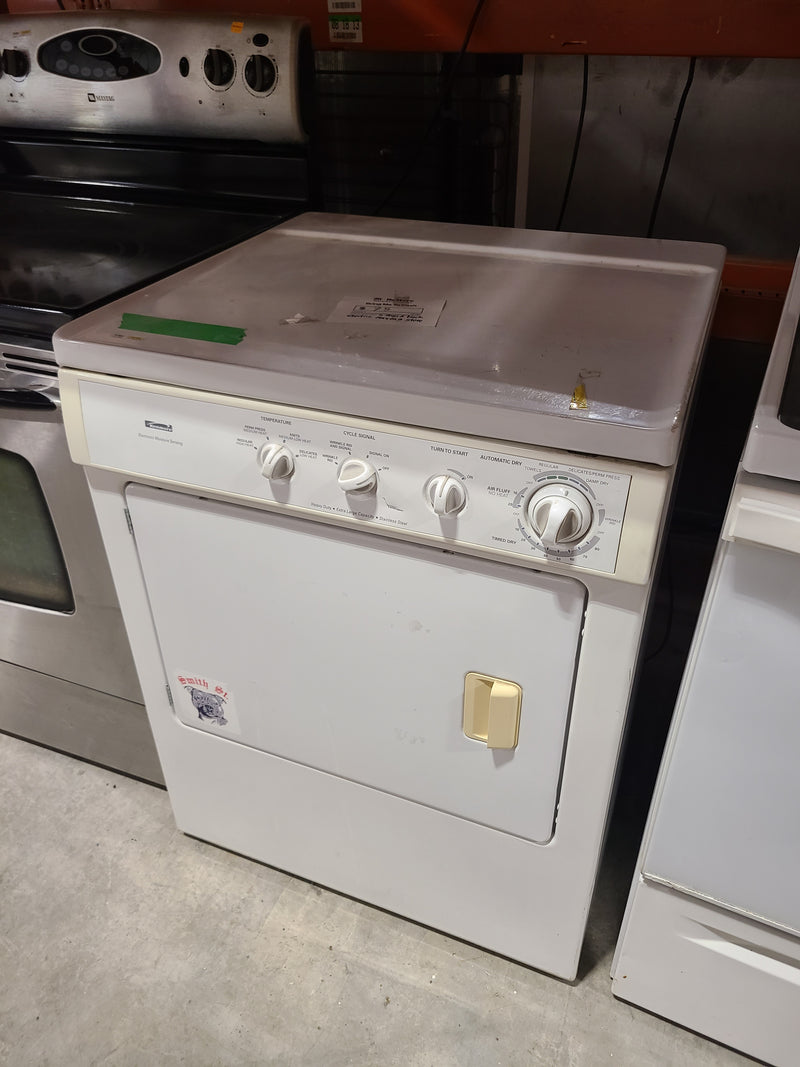 Kenmore White Heavy Duty Extra Large Capacity Gas Dryer
