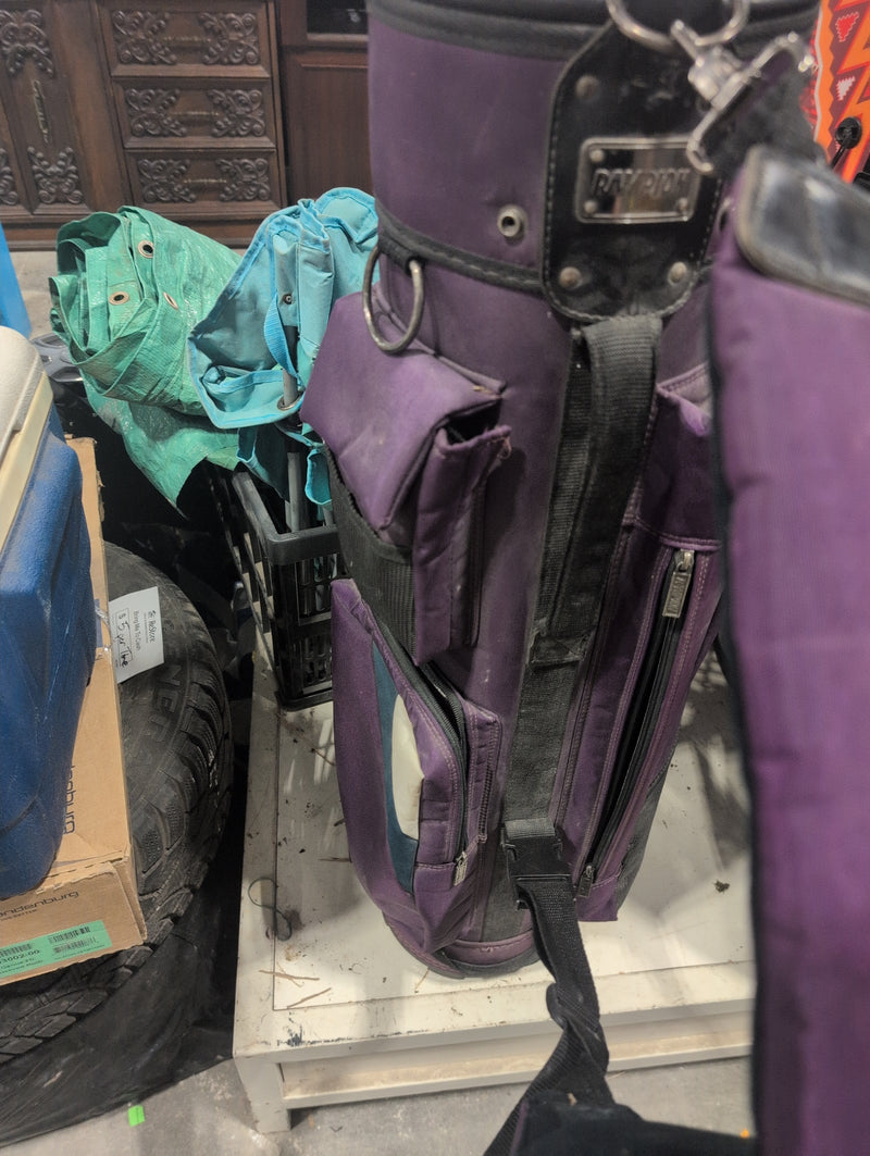 Rampion Purple Golf Bag