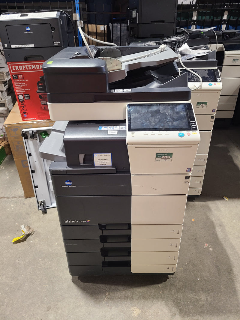 Konica Minolta bizhub C458 Color Multifunction Printer