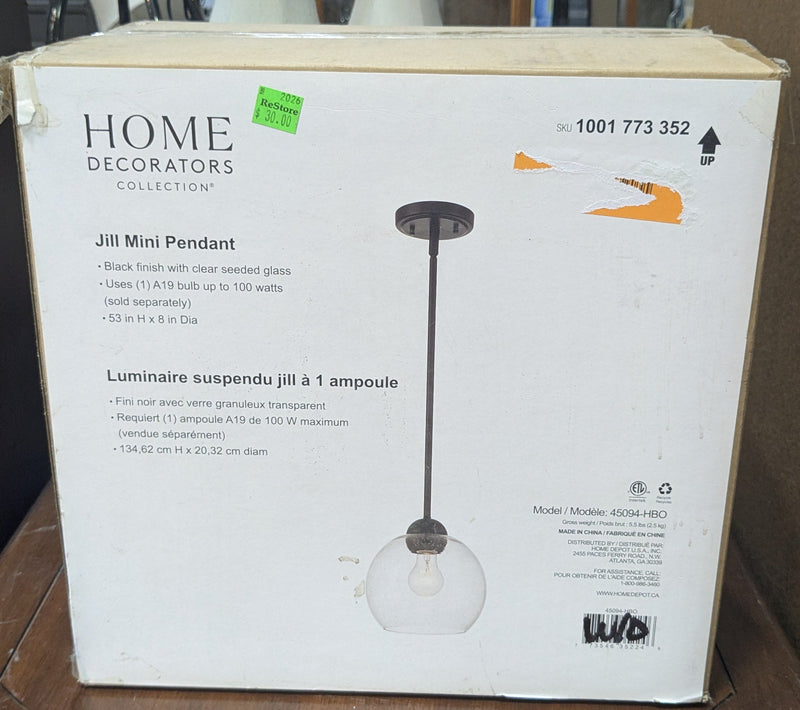 Home Decorators Jill Mini Pendant Light