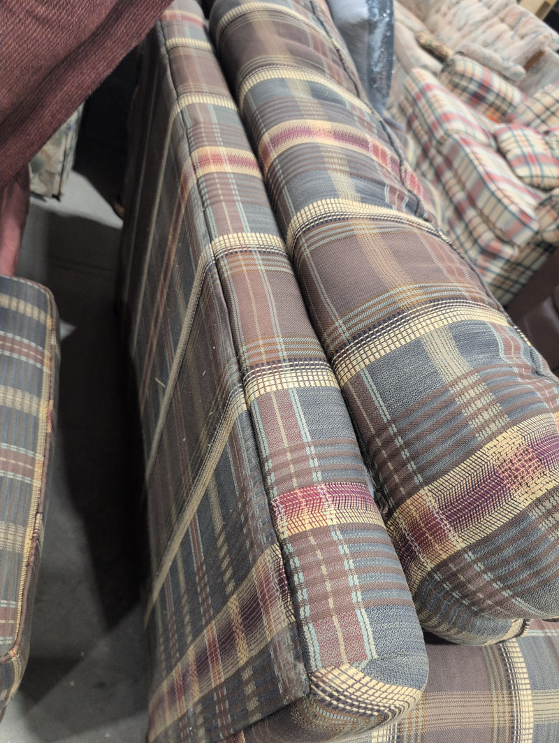 Plaid Armchair