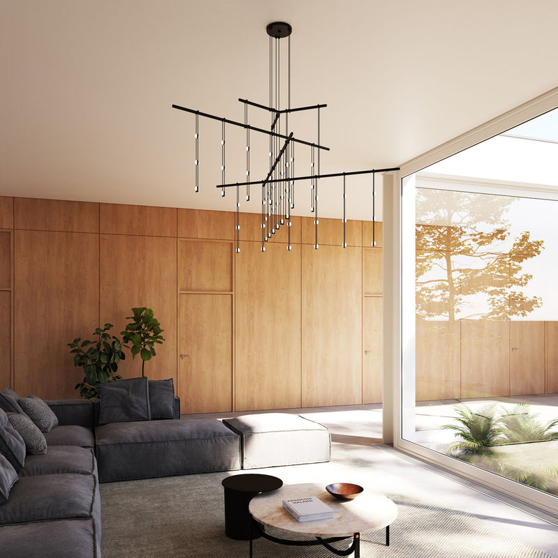 Dimmable LED Novelty Chandelier