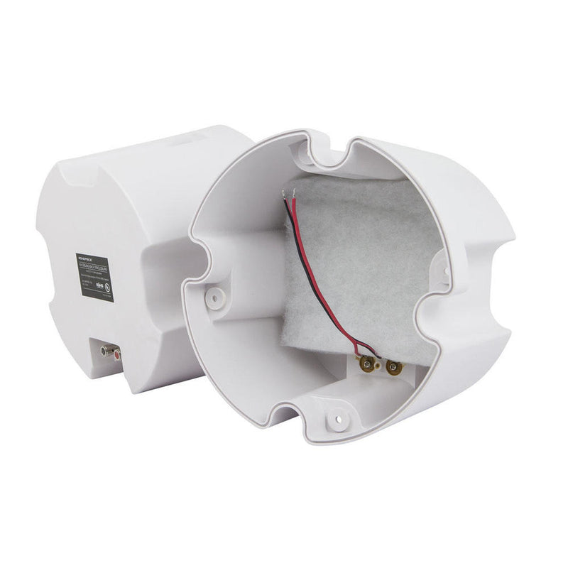 ABS Back Enclosure (Pair) for Cab-4103, 6.5in Ceiling Speaker - Monoprice