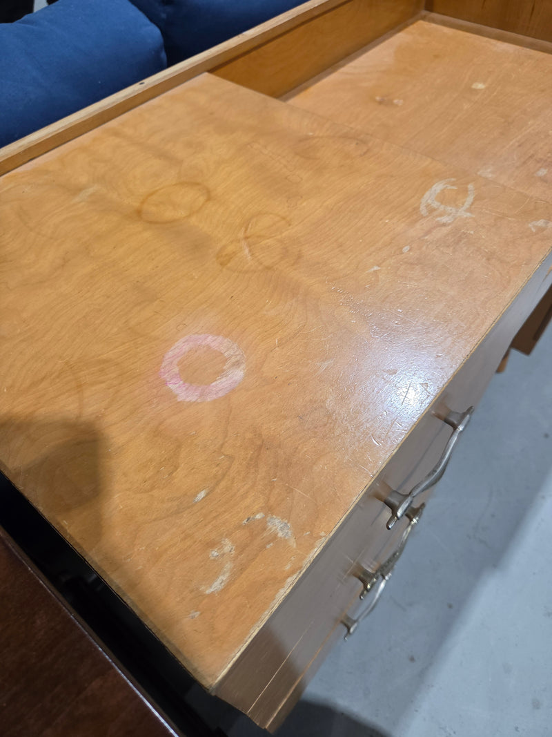 Mid-Century Modern Wooden Desk