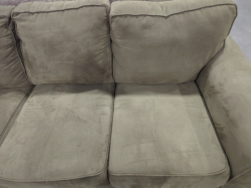 Olive Green 3-Seater Sofa