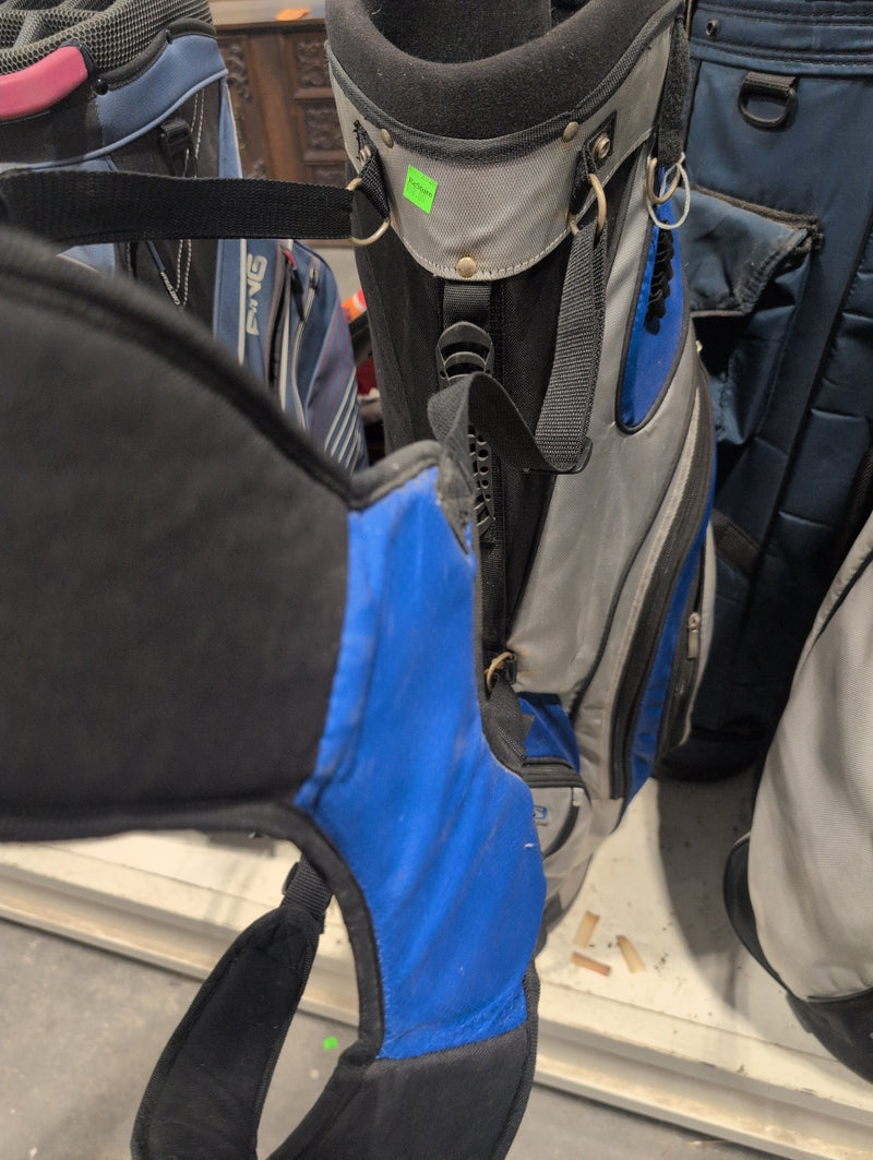 Caps Blue and Grey Golf Bag