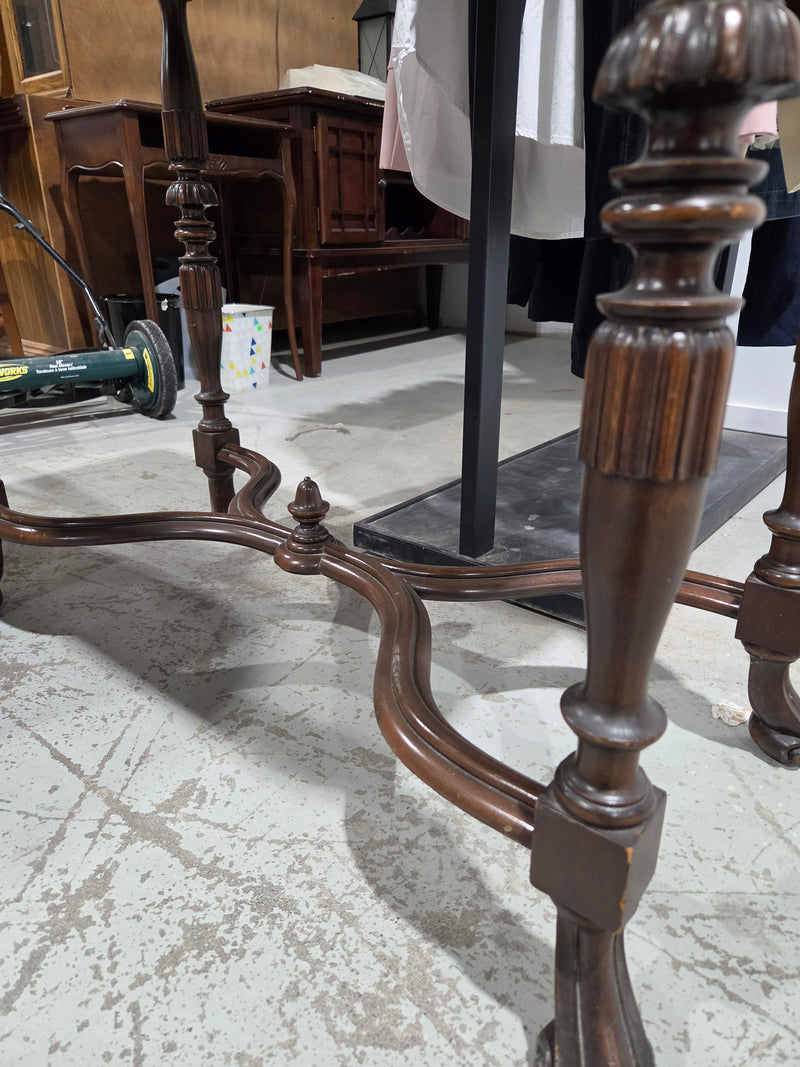 Vintage Louis XVI Style Wood Parlor Table