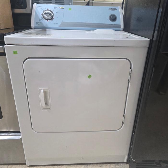 White Whirlpool Dryer