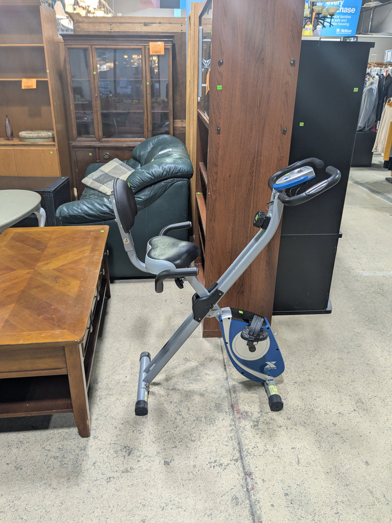 Xterra Foldable Magnetic Upright Exercise Bike