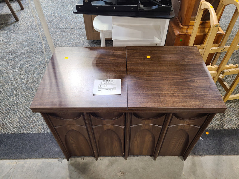 Vintage Mid-Century Expandable Sewing Machine Craft Table