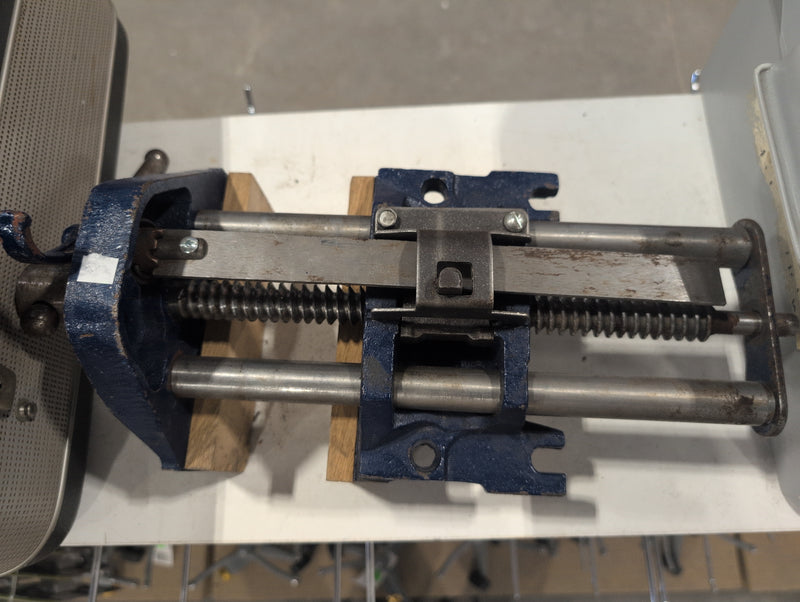 Heavy Duty Iron Bench Vice Clamp with Wide Jaws