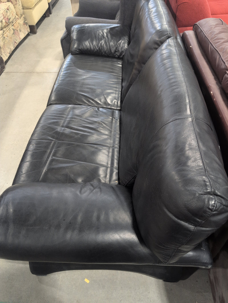 Black 2 Seater Sofa