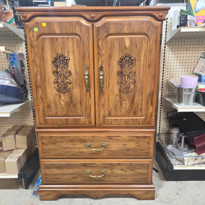 Solid Wood Vintage Cabinet