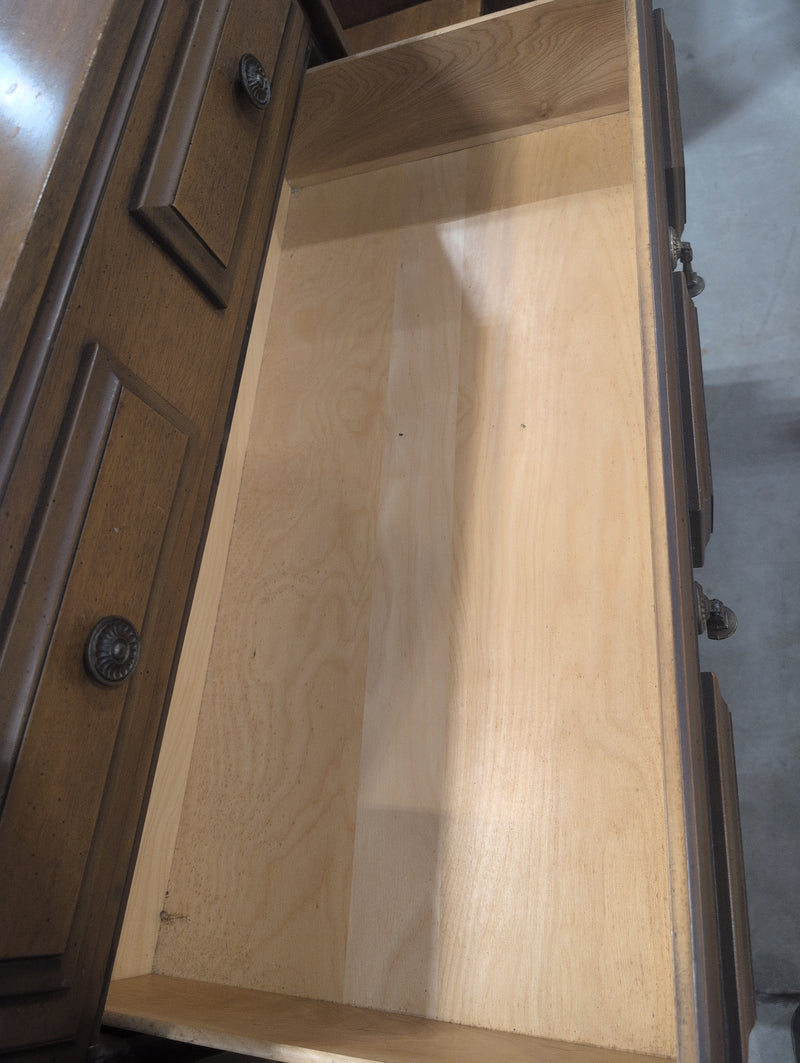 MCM 5 Drawer Tall Brown Dresser